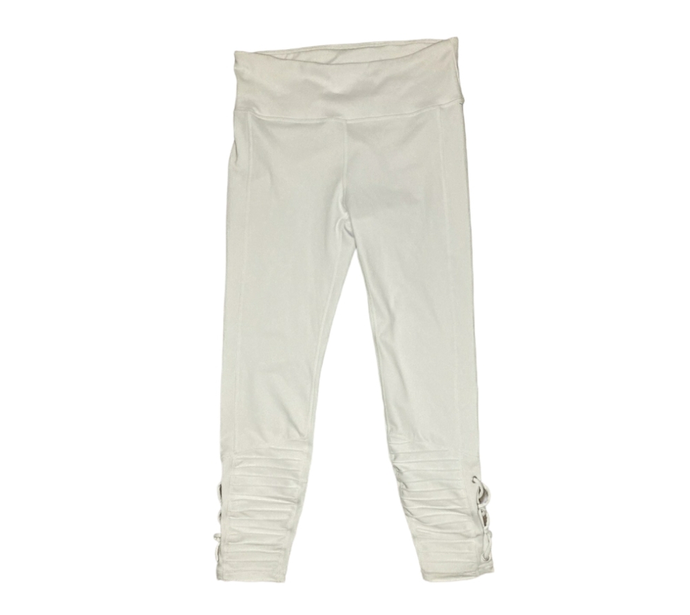 Nannette lepore criss cross white leggings